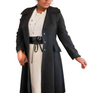 Trilogi Wool Trench Coat sz14